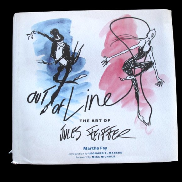 COMICS & GRAPHIC NOVELS Book Out of Line: The Art of Jules Feiffer Abrams Books - Picture 3 of 17